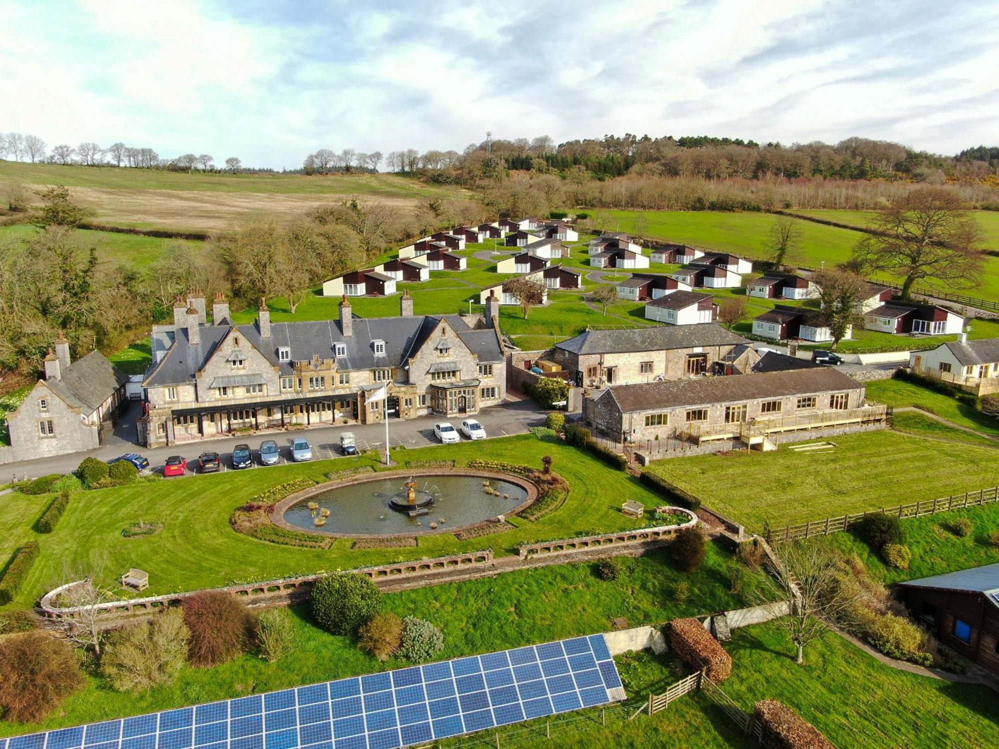 Harcombe House Bungalow 9 Newton Abbot Buitenkant foto